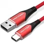 Vention CODRG Cable USB-A a USB-C 2.0 Trenzado 1.5m Rojo